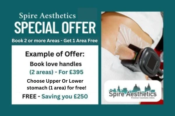 Fat Freezing Promotion Runnymede from Spire Aesthetics - Book Today!